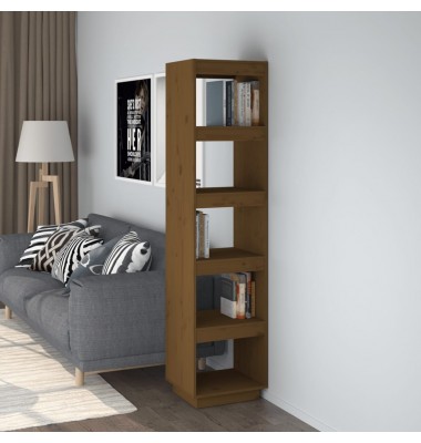  Spintelė knygoms/kambario pertvara, ruda, 40x35x167cm, pušis - Pastatomos lentynos, spintelės - 1