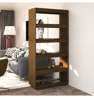  Spintelė/kambario pertvara, medaus ruda, 80x35x167cm, pušis - Pastatomos lentynos, spintelės - 1