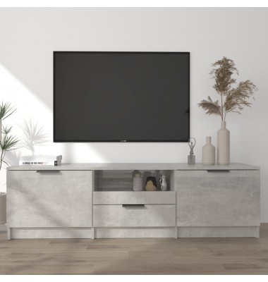  Televizoriaus spintelė, pilka, 140x35x40cm, apdirbta mediena - TV spintelės - 1