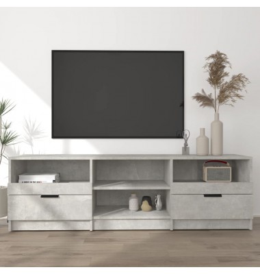  Televizoriaus spintelė, pilka, 150x33,5x45cm, apdirbta mediena - TV spintelės - 1