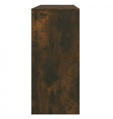  Konsolinis staliukas, dūminio ąžuolo, 100x35x76,5cm, MDP - Žurnaliniai staliukai - 7