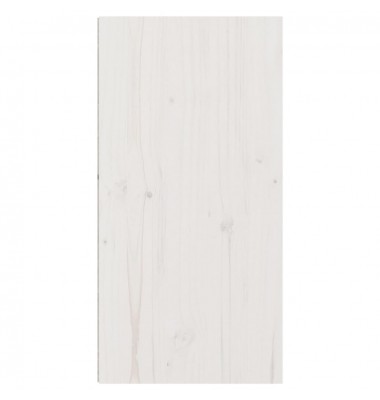  Sieninė spintelė, balta, 30x30x60cm, pušies medienos masyvas - Pakabinamos lentynos, spintelės - 7