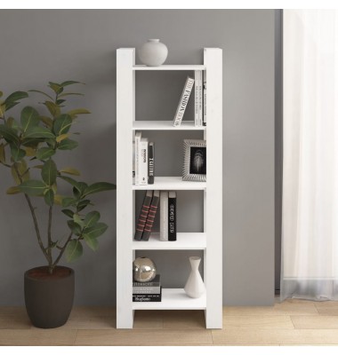  Spintelė knygoms/kambario pertvara, balta, 60x35x160cm, mediena - Pastatomos lentynos, spintelės - 1