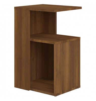  Staliukas, rudas ąžuolo, 36x30x56cm, apdirbta mediena - Žurnaliniai staliukai - 2