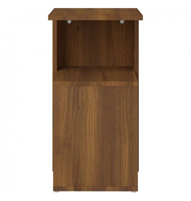  Staliukas, rudas ąžuolo, 36x30x56cm, apdirbta mediena - Žurnaliniai staliukai - 4