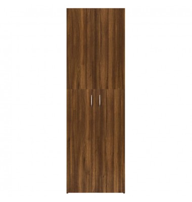  Biuro spintelė, rudos ąžuolo spalvos, 60x32x190cm, mediena - Dokumentų spintos - 3