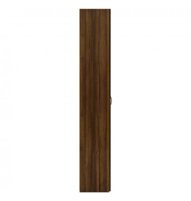  Biuro spintelė, rudos ąžuolo spalvos, 60x32x190cm, mediena - Dokumentų spintos - 4