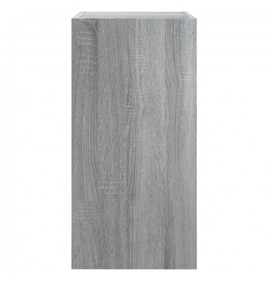 Spintelės, 2vnt., pilkos, 30,5x30x60cm, mediena - TV spintelės - 4