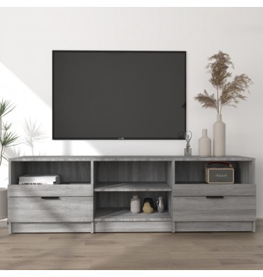  Televizoriaus spintelė, pilka ąžuolo, 150x33,5x45cm, mediena