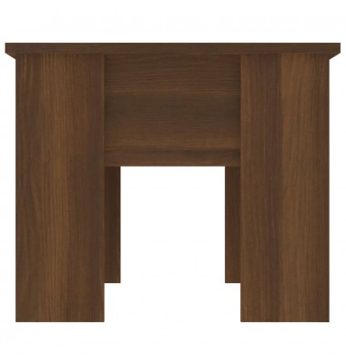  Kavos staliukas, rudas ąžuolo, 79x49x41cm, apdirbta mediena - Kavos staliukai - 4