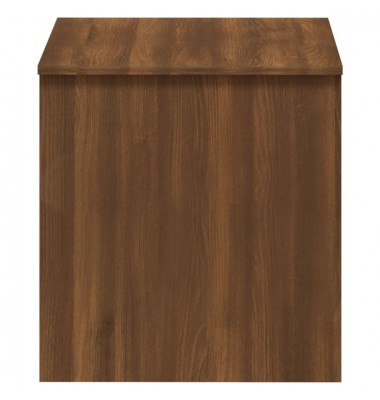  Kavos staliukas, rudas ąžuolo, 102x50,5x52,5cm, mediena - Kavos staliukai - 5
