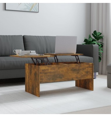  Kavos staliukas, dūminio ąžuolo, 102x50,5x46,5cm, mediena