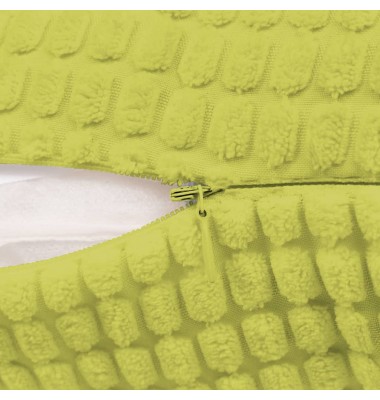  Pagalvėlių rinkinys, 2vnt., veliūras, 60x60cm, žalia spalva - Dekoratyvinės pagalvėlės - 4