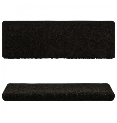  Laiptų kilimėliai, 10vnt., juodos spalvos, 65x25cm - Laiptų kilimėliai - 4