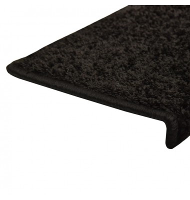  Laiptų kilimėliai, 10vnt., juodos spalvos, 65x25cm - Laiptų kilimėliai - 5
