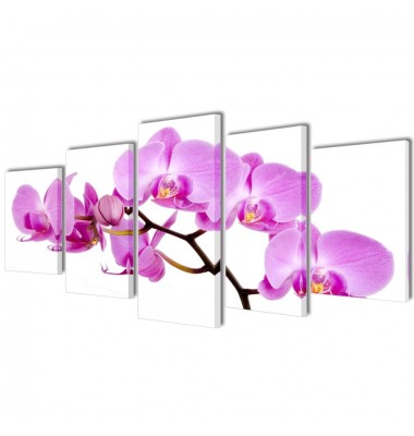 Fotopaveikslas "Orchidėjos" ant Drobės 200 x 100 cm - Meno kūriniai - 1