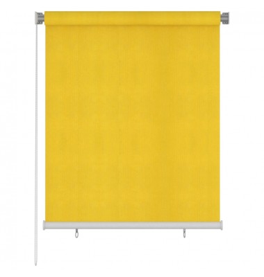  Lauko roletas, geltonos spalvos, 120x140cm, HDPE - Roletai ir žaliuzės - 1