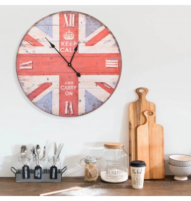  Sieninis laikrodis, 60cm, vintažinio stiliaus, JK dizaino - Laikrodžiai - 1