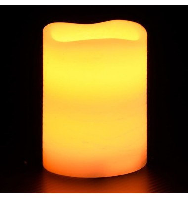  Beliepsnės LED žvakės, 24vnt., šiltos baltos, su pulteliu - LED Žvakės - 4