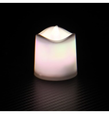  Elektrinės arbatinės LED žvakutės, 12vnt., įvairiaspalvės - LED Žvakės - 6