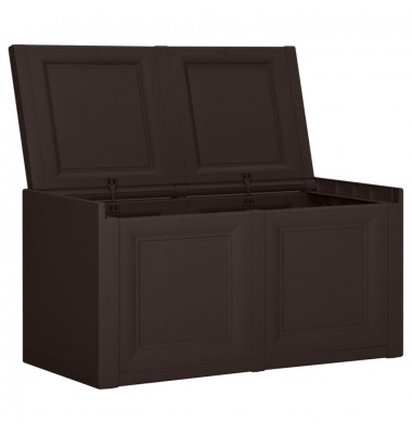 Dėžė pagalvėlėms, rudos spalvos, 86x40x42cm, 85l - Lauko spintelės, daiktadėžės - 5