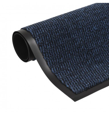  Durų kilimėlis, kvadratinis, dygsniuotas, 40x60cm, mėlynas - Durų, virtuvės kilimai - 1