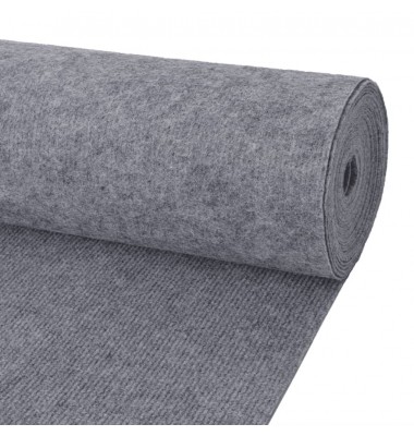  Parodų kilimas, pilkos spalvos, 1,2x10m, stulpelių dizaino - Durų, virtuvės kilimai - 1