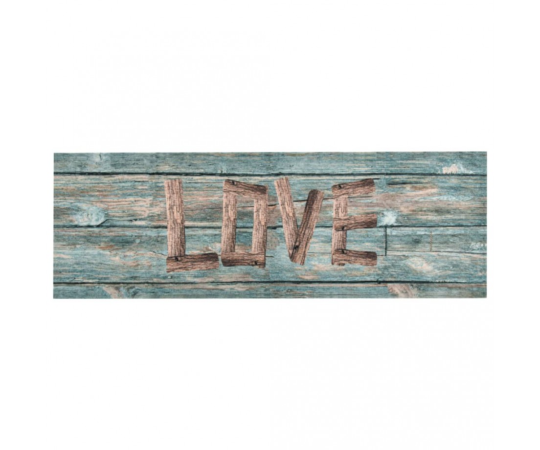 Virtuvės kilimas, 60x300cm, plaunamas, su užrašu Love - Durų, virtuvės kilimai - 1 Virtuvės kilimas, 60x300cm, plaunamas, su užrašu Love - Durų, virtuvės kilimai - 1