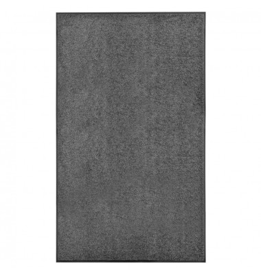  Durų kilimėlis, antracito spalvos, 90x150cm, plaunamas - Durų, virtuvės kilimai - 1