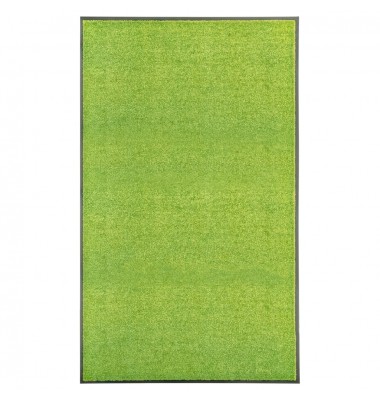  Durų kilimėlis, žalios spalvos, 90x150cm, plaunamas - Durų, virtuvės kilimai - 1