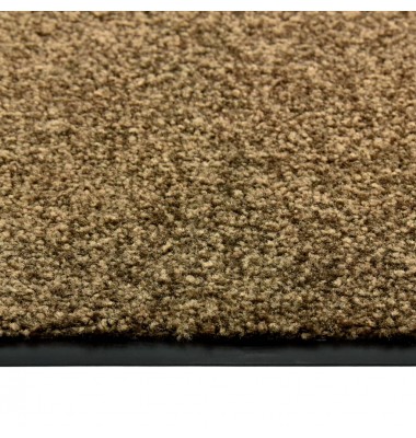 Durų kilimėlis, rudos spalvos, 60x90cm, plaunamas - Durų, virtuvės kilimai - 3