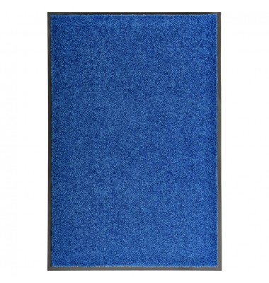  Durų kilimėlis, mėlynos spalvos, 60x90cm, plaunamas - Durų, virtuvės kilimai - 1