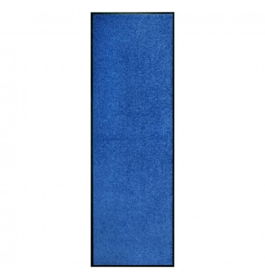  Durų kilimėlis, mėlynos spalvos, 60x180cm, plaunamas - Durų, virtuvės kilimai - 1