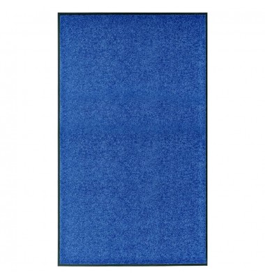  Durų kilimėlis, mėlynos spalvos, 90x150cm, plaunamas - Durų, virtuvės kilimai - 1