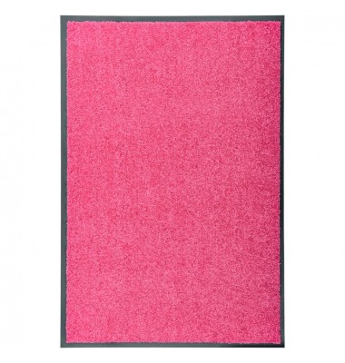 Durų kilimėlis, rožinės spalvos, 60x90cm, plaunamas - Durų, virtuvės kilimai - 1