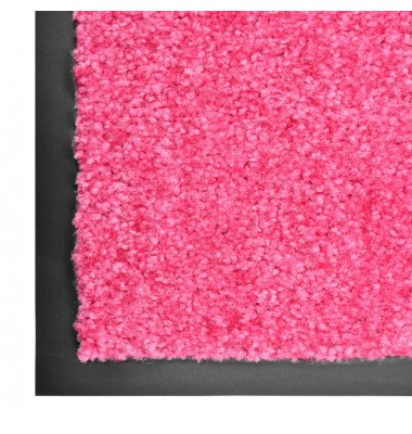  Durų kilimėlis, rožinės spalvos, 60x90cm, plaunamas - Durų, virtuvės kilimai - 3