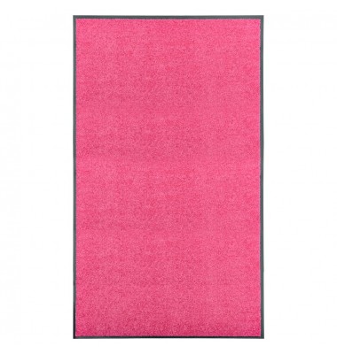  Durų kilimėlis, rožinės spalvos, 90x150cm, plaunamas - Durų, virtuvės kilimai - 1