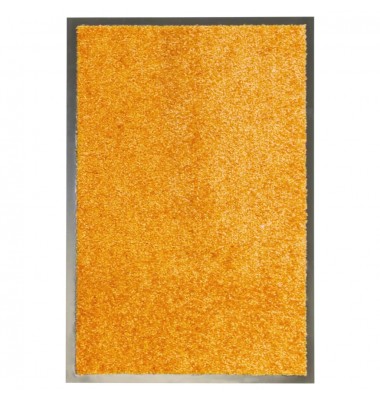 Durų kilimėlis, oranžinės spalvos, 40x60cm, plaunamas - Durų, virtuvės kilimai - 1