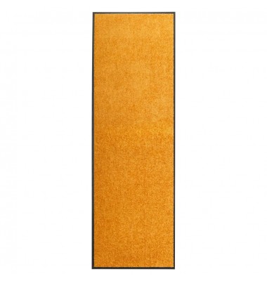  Durų kilimėlis, oranžinės spalvos, 60x180cm, plaunamas - Durų, virtuvės kilimai - 1