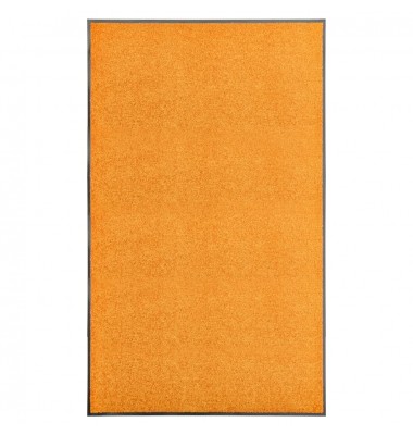  Durų kilimėlis, oranžinės spalvos, 90x150cm, plaunamas - Durų, virtuvės kilimai - 1