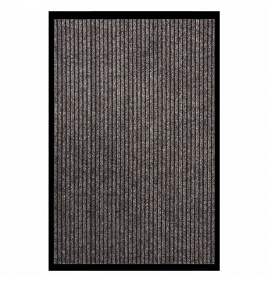  Durų kilimėlis, smėlio spalvos, 80x120cm, dryžuotas - Durų, virtuvės kilimai - 1