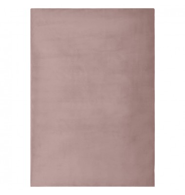  Kilimas, senovinis rožinis, 180x270cm, dirbtinis triušio kailis - Kilimai - 1