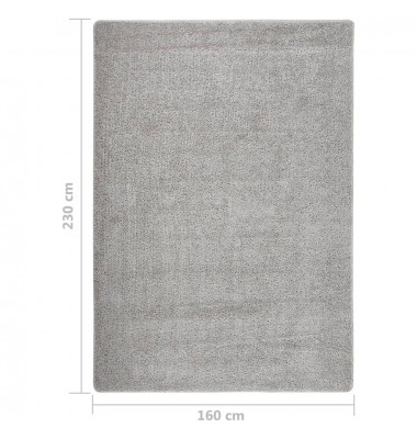  Shaggy tipo kilimėlis, šviesiai pilkas, 160x230cm, neslystantis - Kilimai - 5