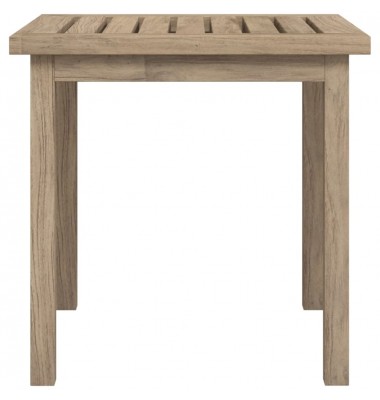  Staliukas, 45x45x45cm, tikmedžio medienos masyvas - Žurnaliniai staliukai - 4