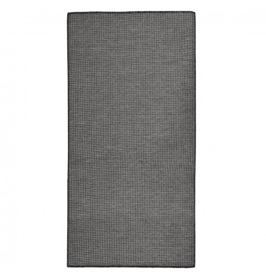  Lauko kilimėlis, pilkos spalvos, 100x200cm, plokščio pynimo - Kilimai - 1