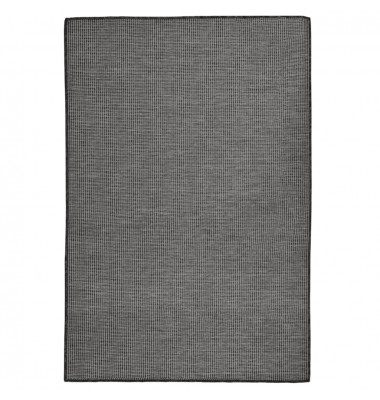  Lauko kilimėlis, pilkos spalvos, 120x170cm, plokščio pynimo - Kilimai - 1