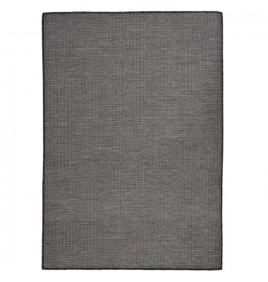  Lauko kilimėlis, pilkos spalvos, 160x230cm, plokščio pynimo - Kilimai - 1