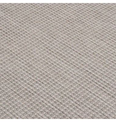  Lauko kilimėlis, taupe spalvos, 120x170cm, plokščio pynimo - Kilimai - 5