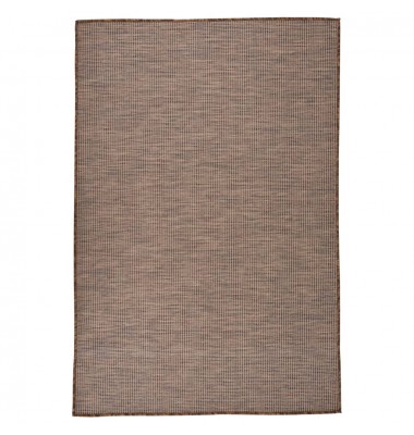  Lauko kilimėlis, rudos spalvos, 120x170cm, plokščio pynimo - Kilimai - 1