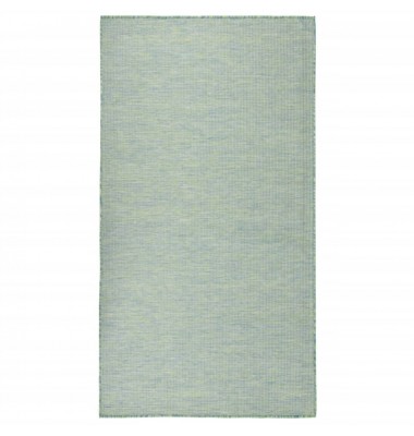 Lauko kilimėlis, turkio spalvos, 80x150cm, plokščio pynimo - Kilimai - 1